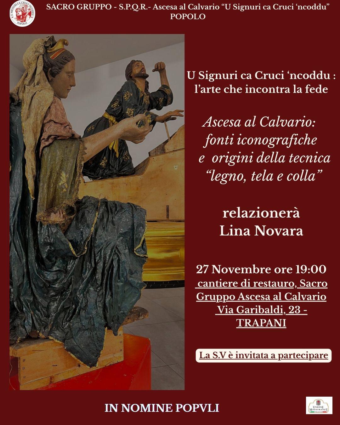 U Signuri ca cruci ‘ncoddu l’arte che incontra la Fede